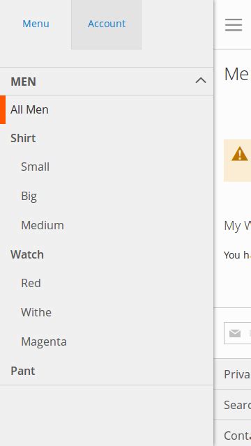 Free Magento 2 Easy MegaMenu .